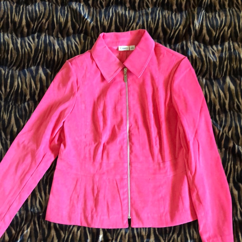 Pink coat